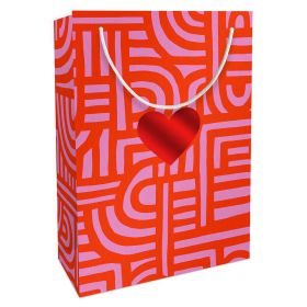 Link zu  Geschenktasche 23 x 33 cm, Kraftpapier, Labyrinth