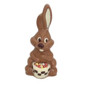 Link zu  Schoko-Hase mit Korb