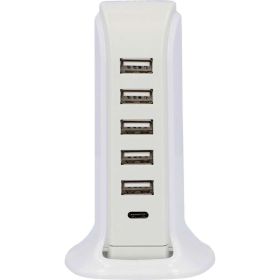 Link zu  Ladestation 6-Port USB UNITEC