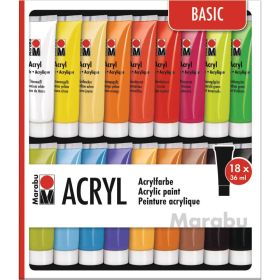 Link zu  Acrylfarben Set, 18 x 36 ml Tuben