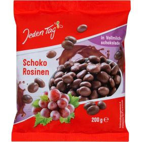 Link zu  Schoko Rosinen, Vollmilchschokoladee