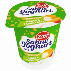 Link zu  Sahnejoghurt mild, Genuss-Duo, Mango & Panna Cotta