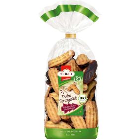 Link zu  Bio Dinkel-Spritzgebäck Zartbitterschokolade