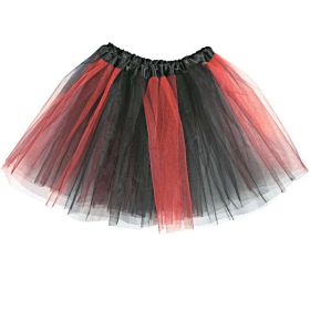 Link zu  Tüllrock rot-schwarz, Einheitsgröße