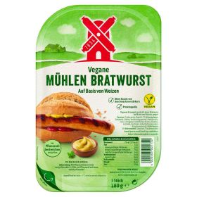 Link zu  Vegane Mühlen Bratwurst, auf Basis von Weizen