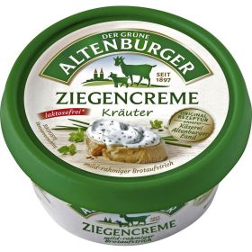 Link zu  Der Grüne Altenburger Ziegencreme, -frischkäse oder -rolle, je 100–150 g