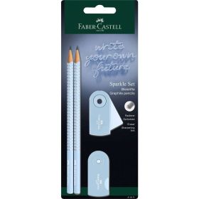 Link zu  Schreibset Sparkle sky blue