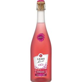 Link zu  Himbeere aromatisiertes Getränk aus schäumendem alkoholfreiem Wein