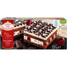 Link zu  Blechkuchenstücke Stracciatella-Kirsch, tiefgekühlt