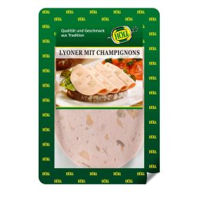 Link zu  Schnittwurst, Lyoner mit Champignons