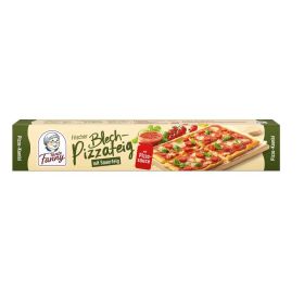 Link zu  Pizzateig mit Pizzasauce, mit Sauerteig
