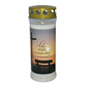 Link zu  Premium Grabkerze, 7 Tage