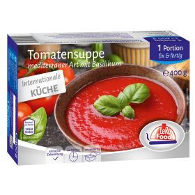 Link zu  Tomatensuppe mediterraner Art, tiefgekühlt