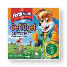Link zu  Mini-Geflügelwürstchen