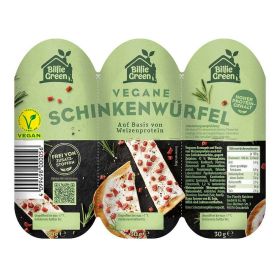 Link zu  Vegane Schinkenwürfel, 3 x 30 g