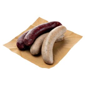 Link zu  Hausmacher Blut- oder Leberwürstchen zum heiß machen