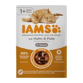 Link zu  Katzen-Nassfutter, Huhn & Pute in Sauce