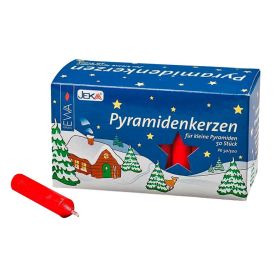 Link zu  Pyramidenkerzen, rot