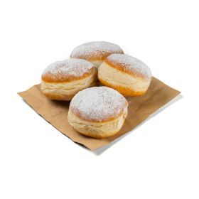 Link zu  Berliner aus Butterhefeteig mit Mehrfruchtfüllung (Siedegebäck) 4er (4x 0,065 Kilogramm)