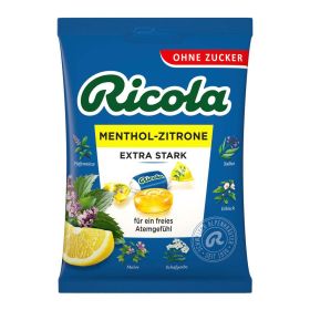 Link zu  Bonbons Menthol-Zitrone extra stark, zuckerfrei