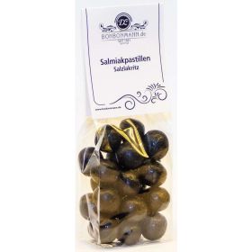 Link zu  Salmiakpastillen-Kugeln, Salzlakritz