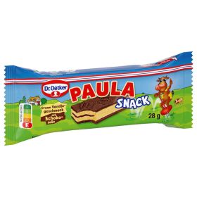 Link zu  Paula Creme Vanille Snack mit Schokosoße