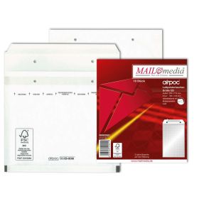 Link zu  Luftpolstertaschen CD 200 x 175 mm, haftklebend, weiß 90 g/m²