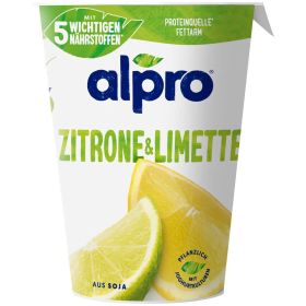Link zu  Soya-Joghurtalternative, Limette/Zitrone