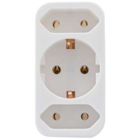 Link zu  Steckdosenadapter 2x Euro & 1x Schutzkontakt