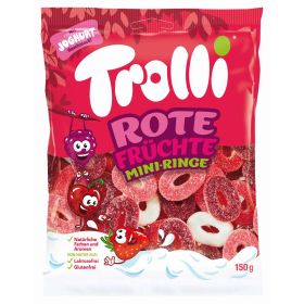 Link zu  Fruchtgummi Rote Früchte Mini-Ringe