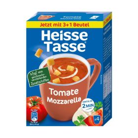 Link zu  Tassensuppe Tomate Mozzarella, 4er