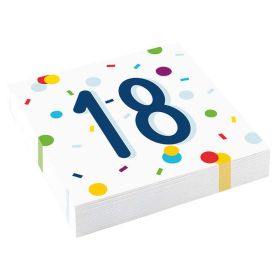 Link zu  Servietten Birthday 18, Confetti