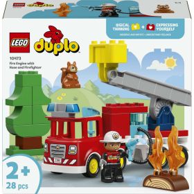 Link zu  LEGO DUPLO Town Löschauto mit Schlauch und Feuerwehrmann 10473
