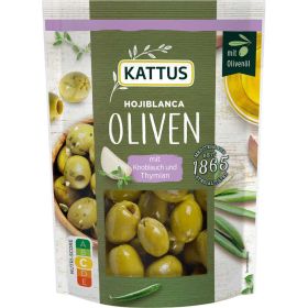 Link zu  Oliven mit Knoblauch und Thymian