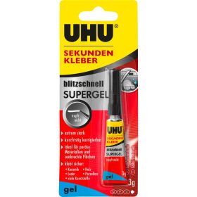 Link zu  Sekundenkleber blitzschnell, SUPERGEL