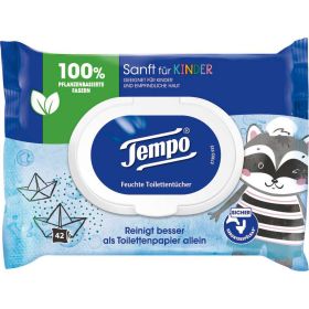 Link zu  Feuchtes Toilettenpapier, Sanft für Kinder