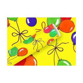 Link zu  Geschenkpapier 2mx70cm Luftballons gelb