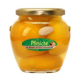 Link zu  Pfirsiche mit Mandeln & Amarettonote