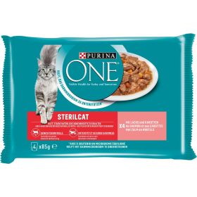 Link zu  Katzen-Nassfutter One, Lachs Sterilcat