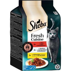 Link zu  Katzen-Nassfutter Fresh Cuisine, Rind/Weißfisch/Hühnerleber