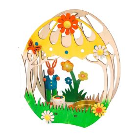 Link zu  Teelichtleuchter, Ei mit Hase