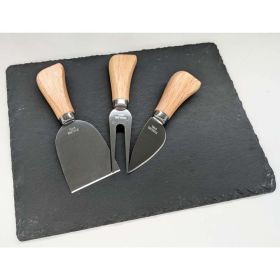 Link zu  Käse-Servier-Set, 4-tlg., Schiefer