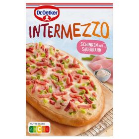 Link zu  Pizzabrot Intermezzo, Schinken mit Sauerrahm