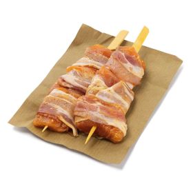 Link zu  Lachs Grillfackel Bacon