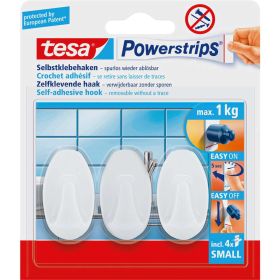 Link zu  Selbstklebe-Haken Powerstrips, Oval Weiß