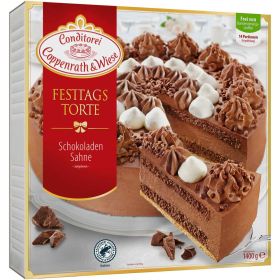 Link zu  Festtagstorte, Schokoladen Sahne, tiefgekühlt