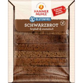 Link zu  Herzhaftes Schwarzbrot, glutenfrei
