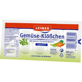 Link zu  Vegetarische Suppenklößchen