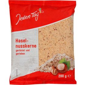 Link zu  Haselnusskerne, geröstet und gerieben