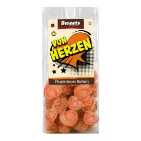 Link zu  Pfirsich-Herzen Bonbons